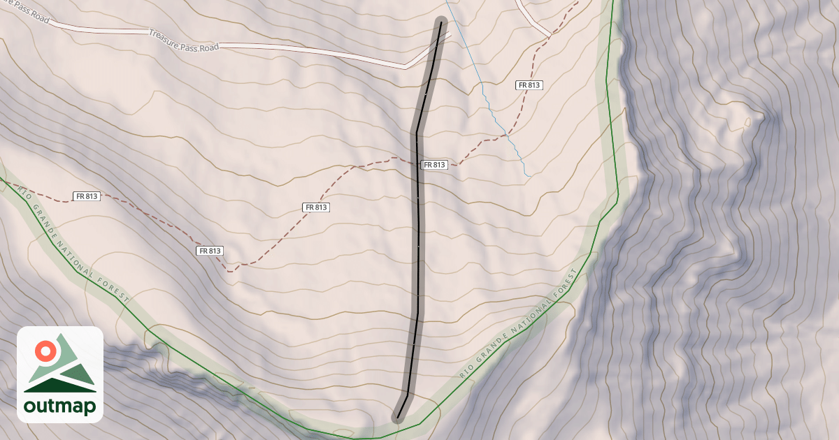 Map of Sleeping Beauty Glades