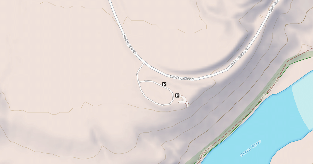 Map preview of LITTLE HOLE OVERLOOK
