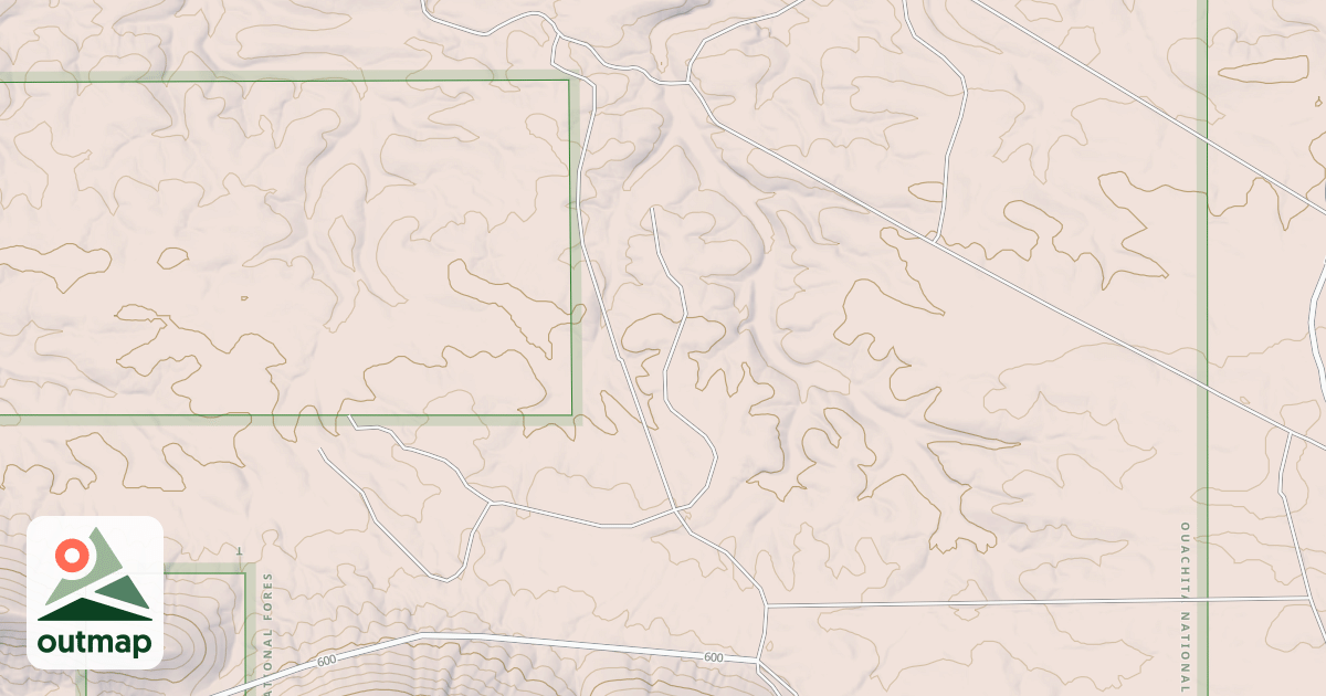 Map of USFS National Forest System Roads {295A5D32-892D-4C39-80F6-FFD887685A7B}