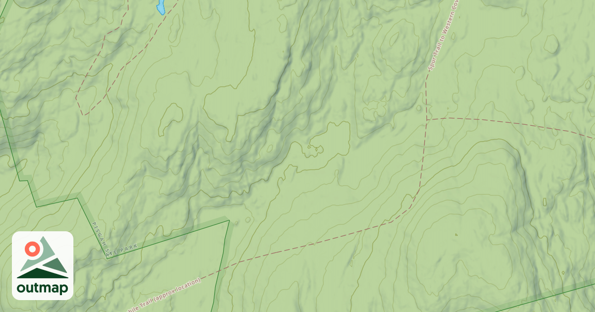 Map of Hinsdale Trail