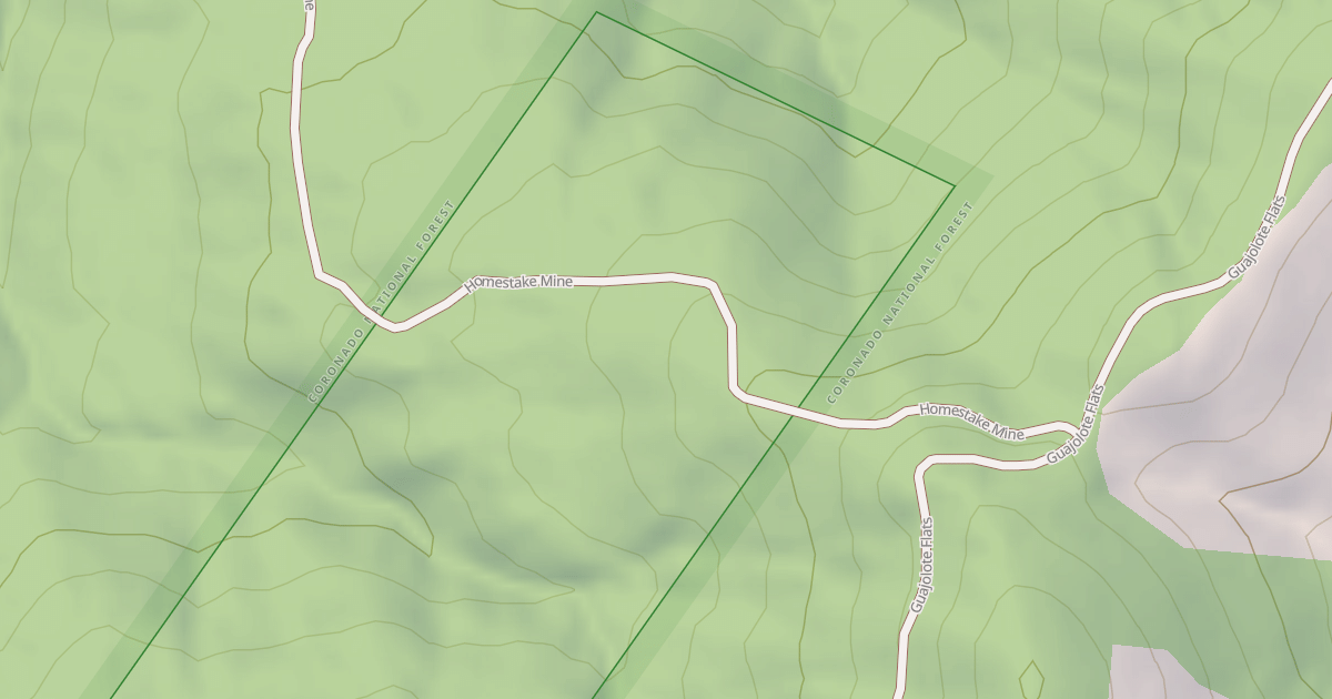 Map preview of HOMESTAKE MINE