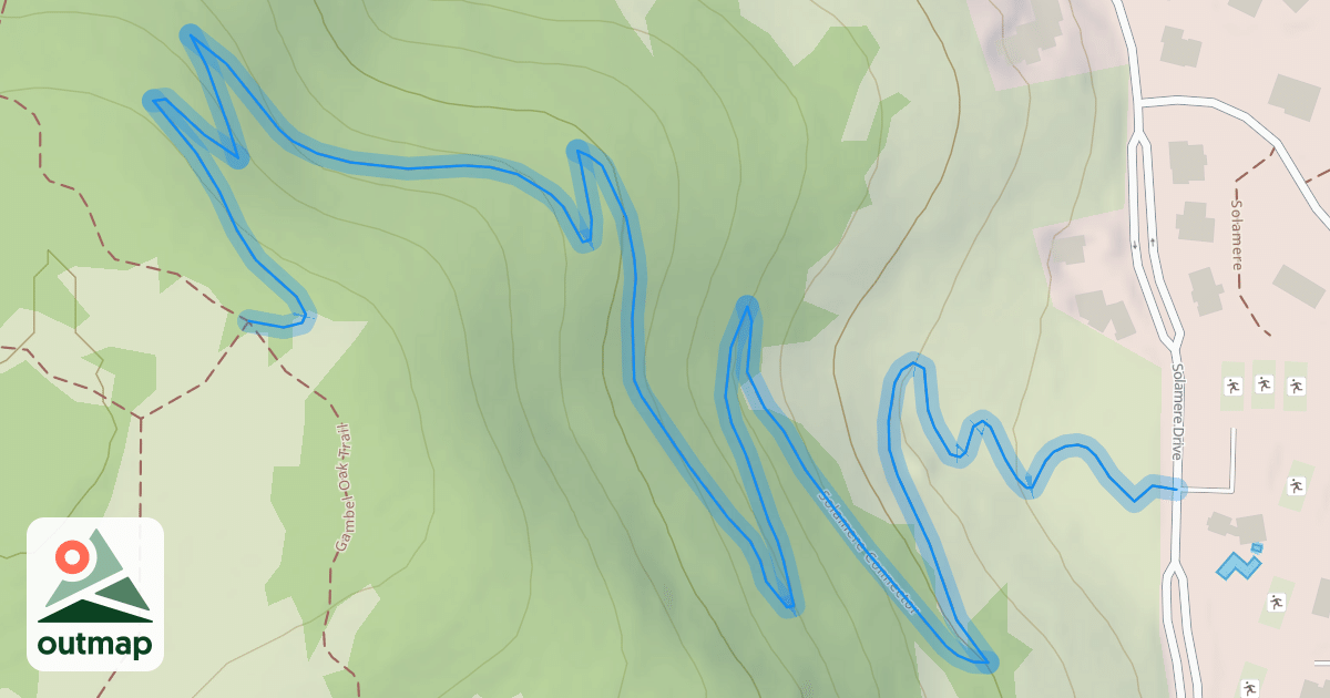 Map of Solamere Connector