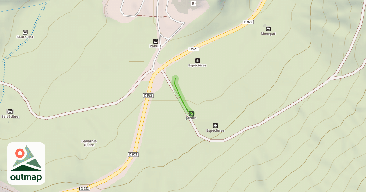 Map of Jardin