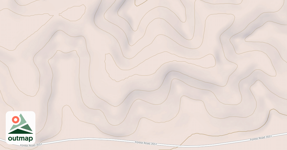 Map of BULL RIDGE