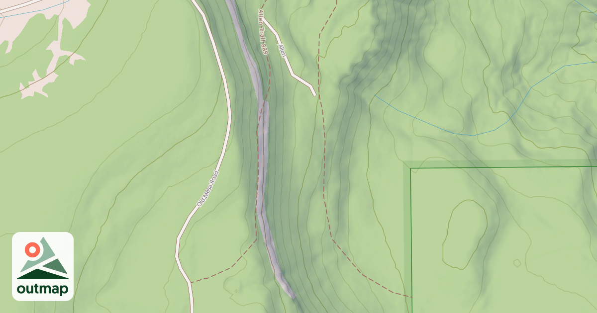 Map of Allen