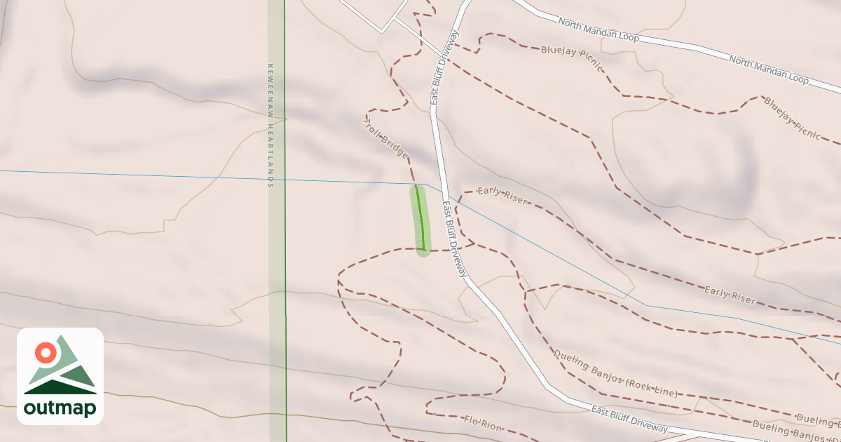 Map of Troll Bridge