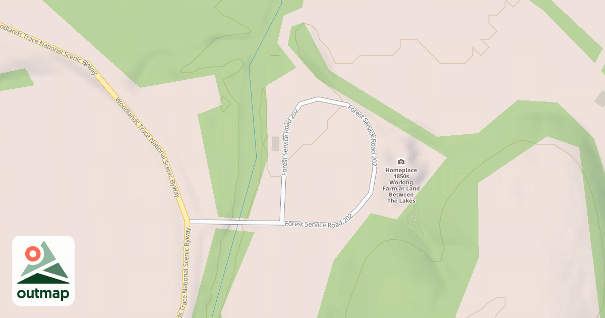 Map of THE HOMEPLACE - 1850 E ROAD