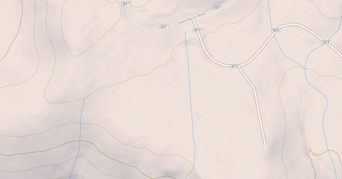 Map preview of CHEPO SADDLE K SPUR