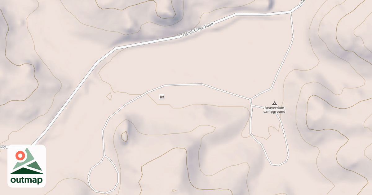 Map of BEAVER DAM RD