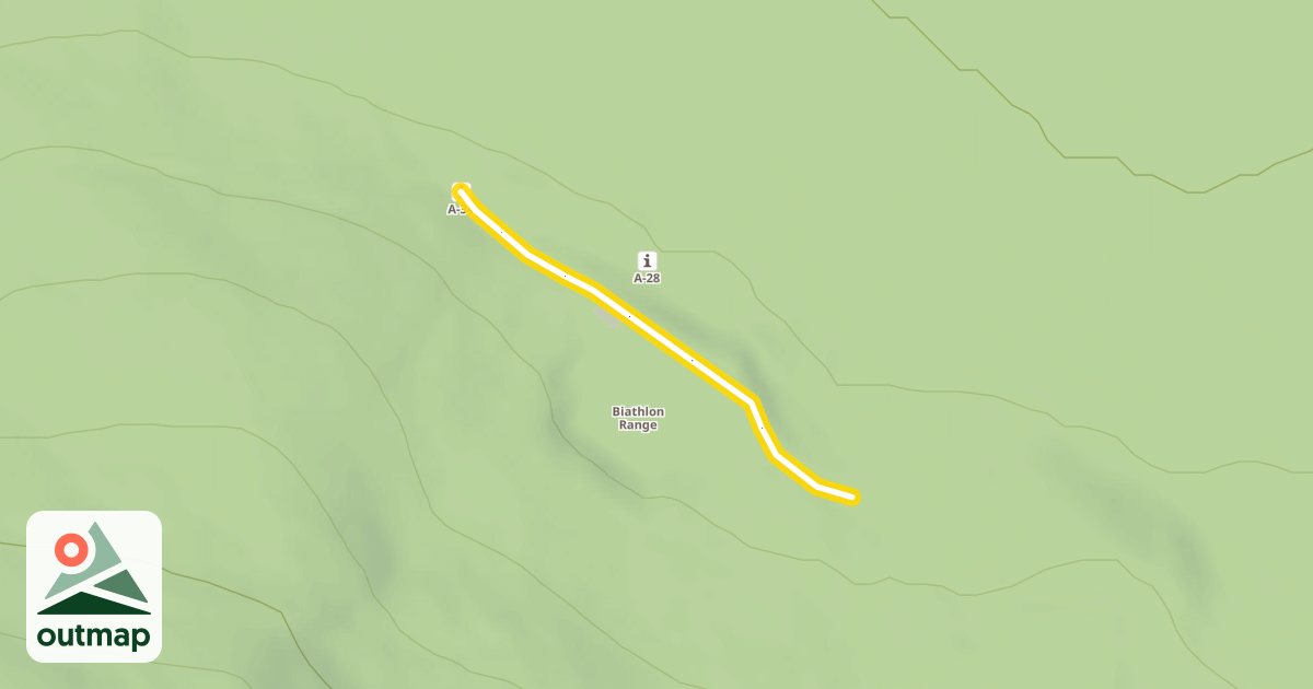 Map of Biathlon Lane