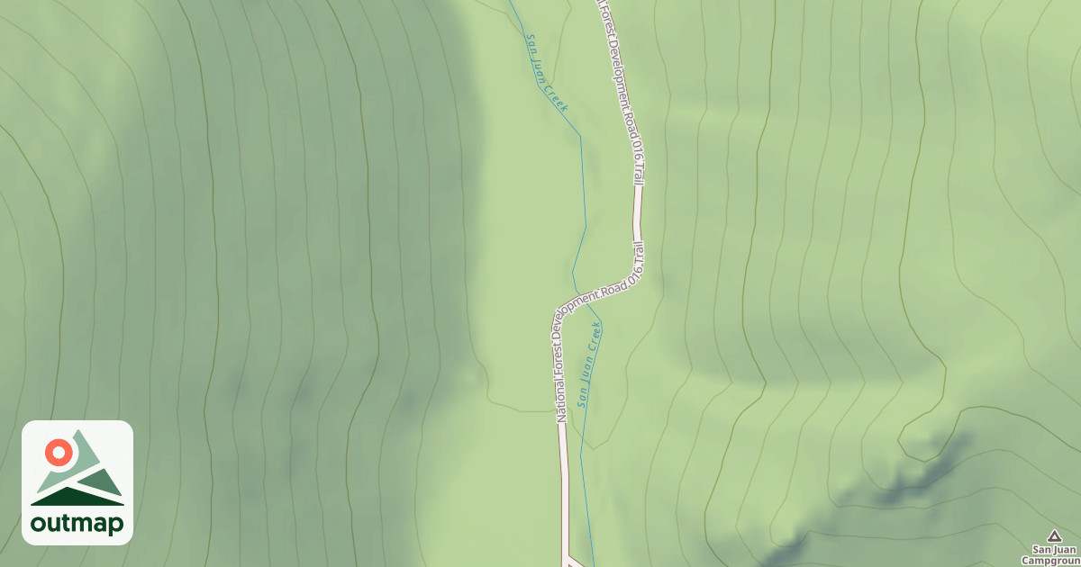 Map of SAN JUAN 7