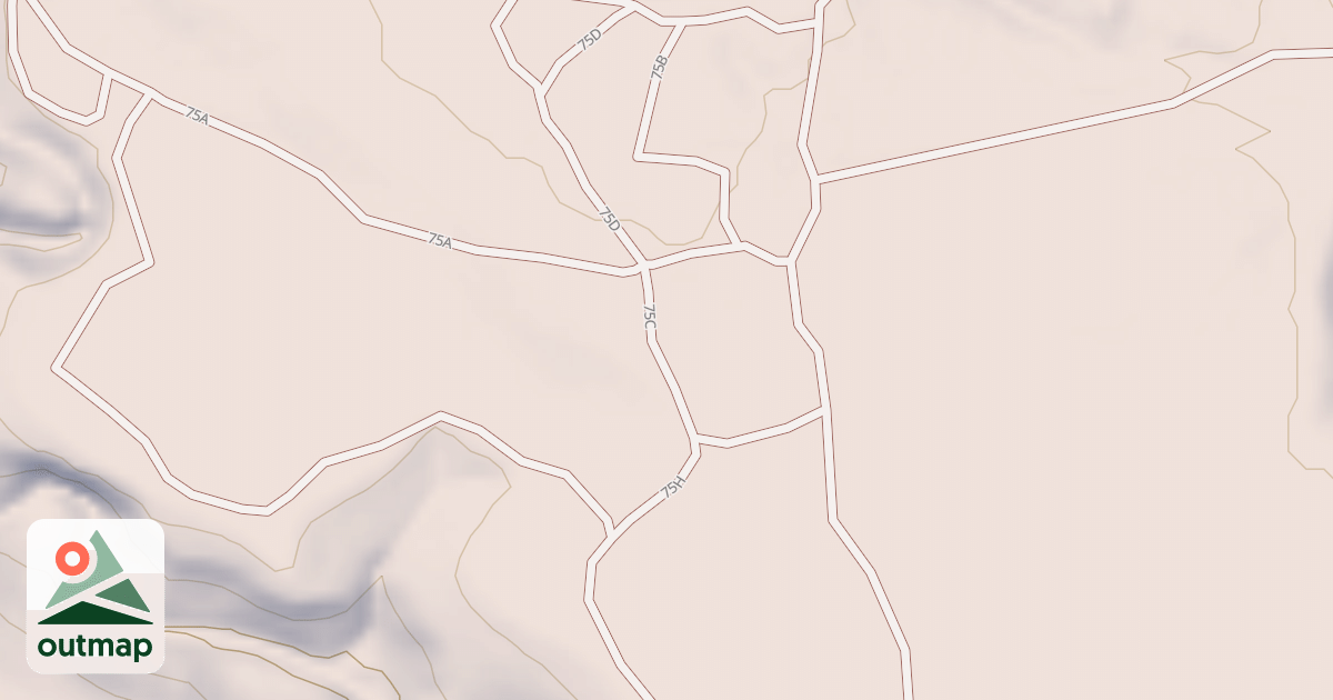 Map of BLM National GTLF Public Motorized Roads 13294576-cfa2-4a1a-95b0-447c44b7b184