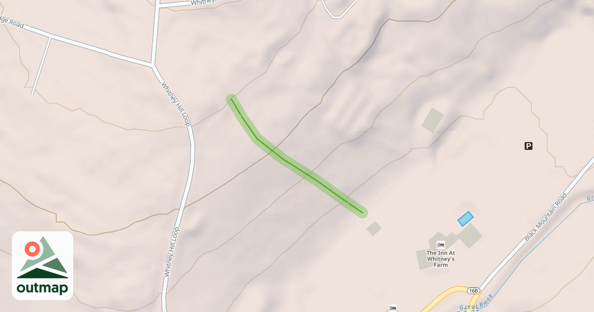 Map of Whitney's Hill