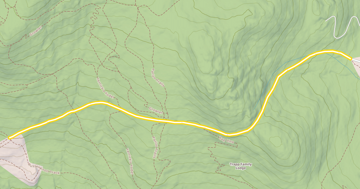 Map preview of Old County Road