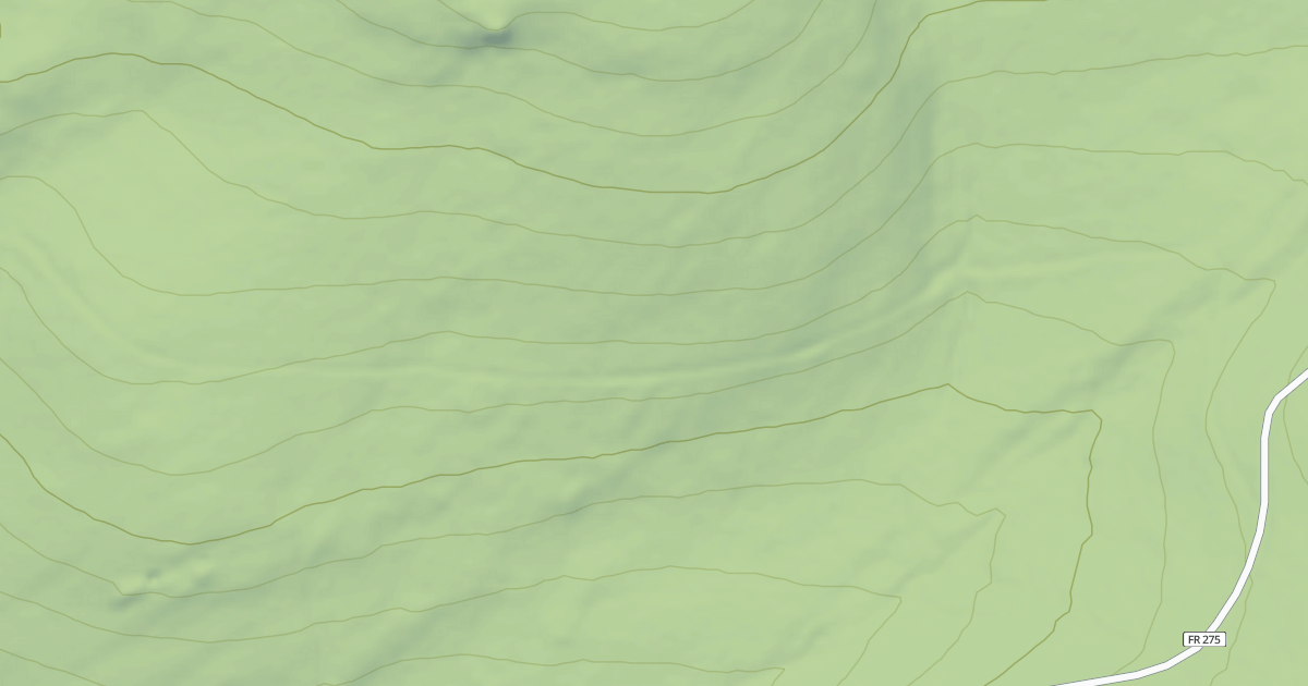 Map preview of IRON CREEK SPUR 1B