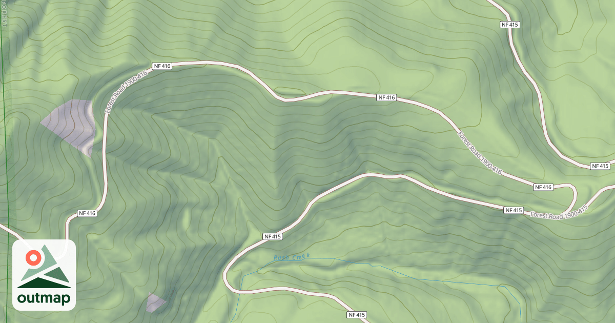 Map of HILL ROAD