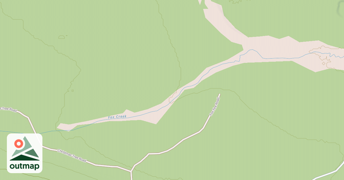 Map of FOX FIRE ROAD