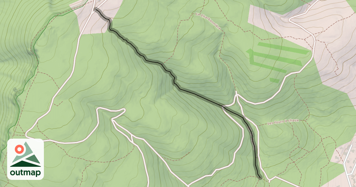 Map of DH La Marron