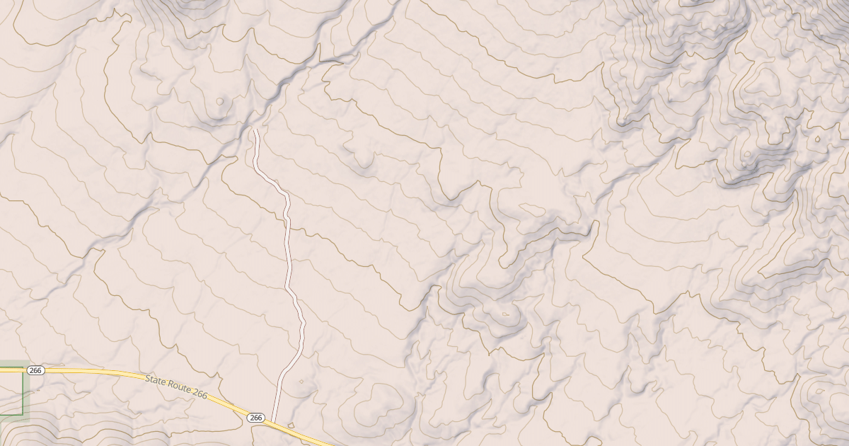Map preview of PITCHFORK RIDGE