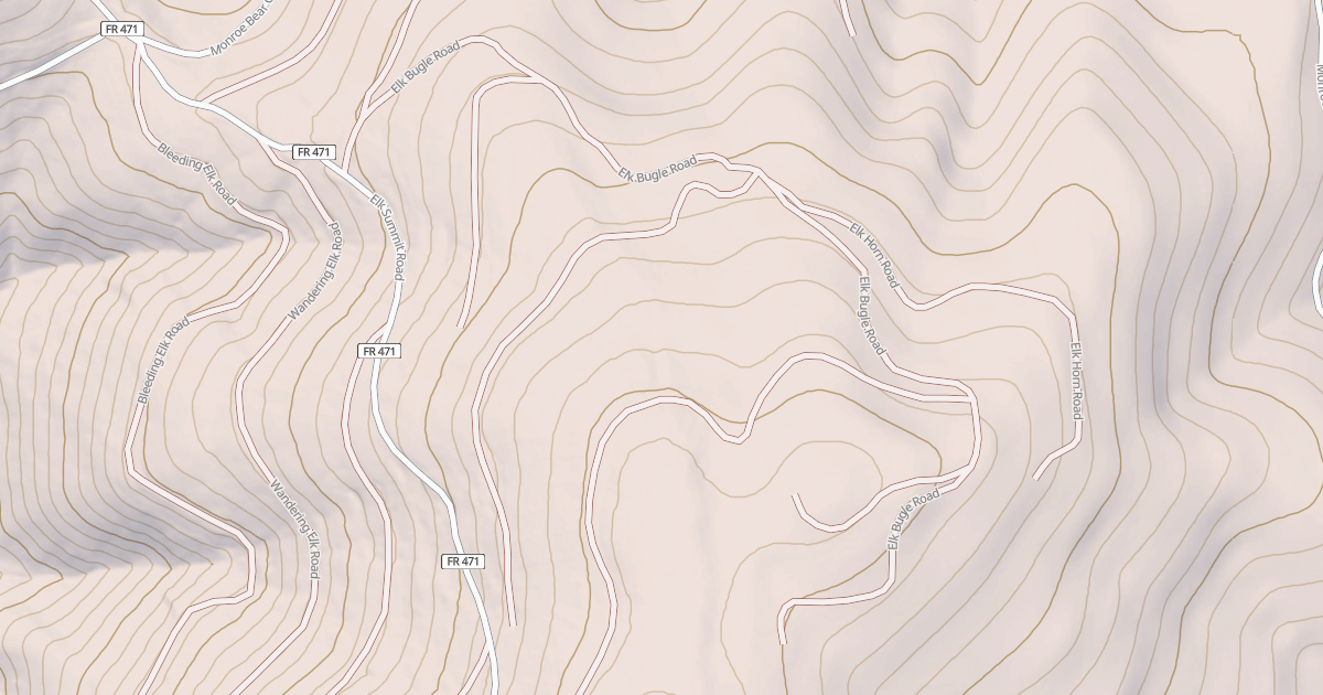 Map preview of ELK BUGLE