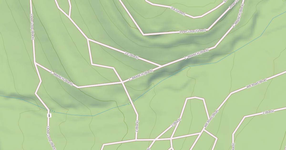 Map preview of Rock Run ATV Trails