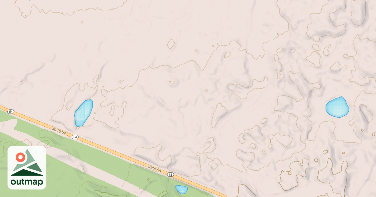 Map of Martineau Recreational Trails