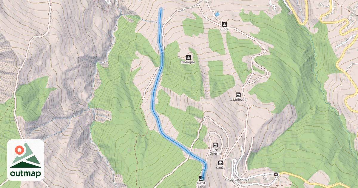 Map of Les Cabanes