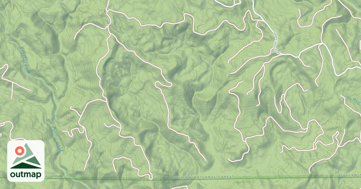Map of AGENCY RIDGE
