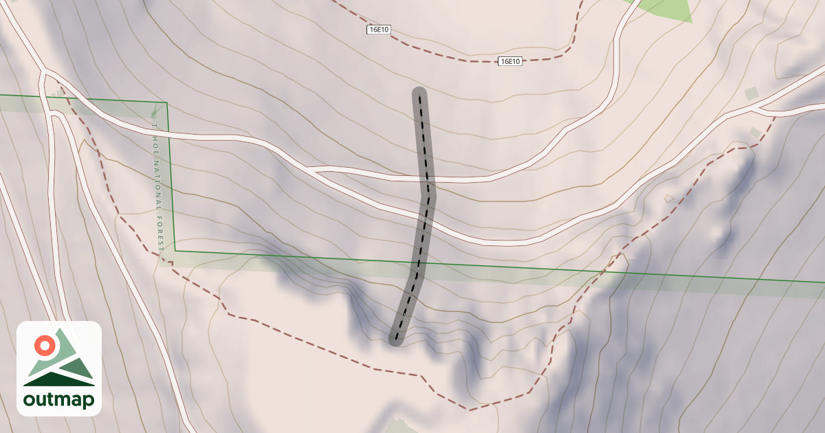 Map of National Chute