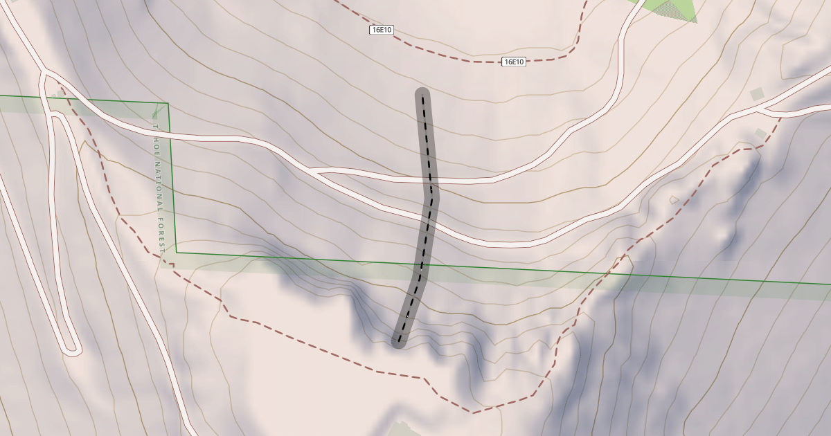 Map preview of National Chute