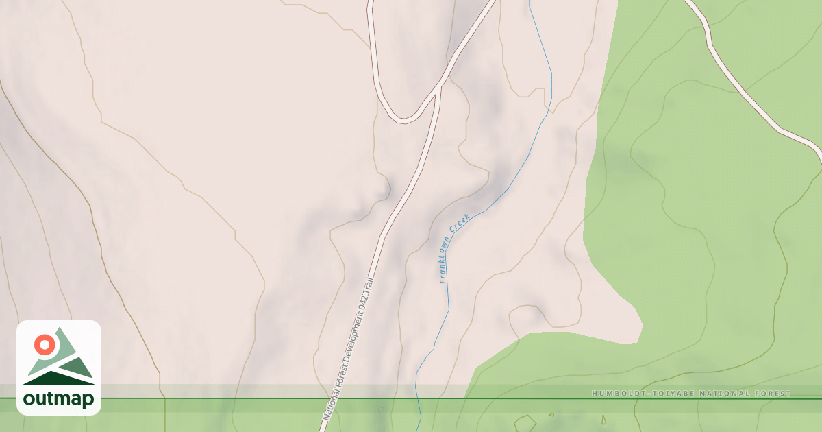 Map of CROSS CREEK ROAD