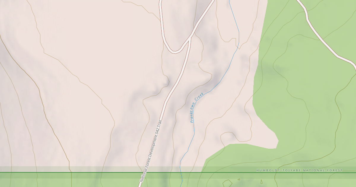 Map preview of CROSS CREEK ROAD
