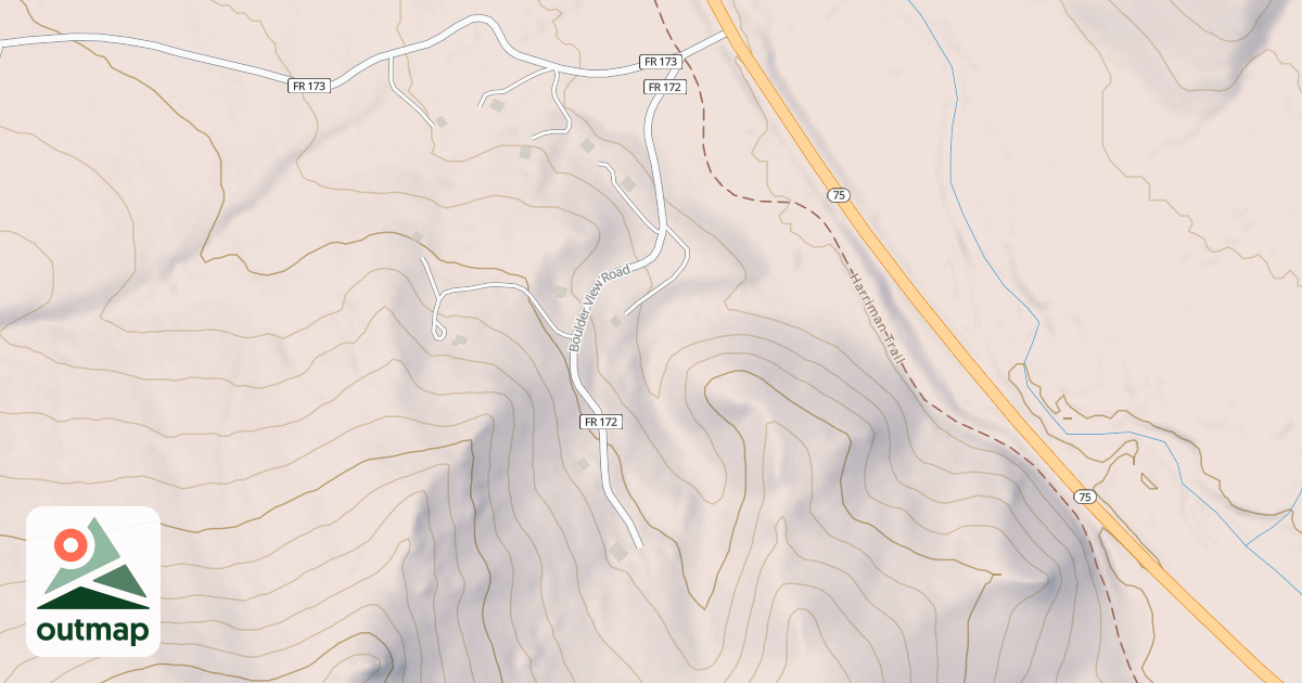 Map of BOULDERVIEW S H AREA