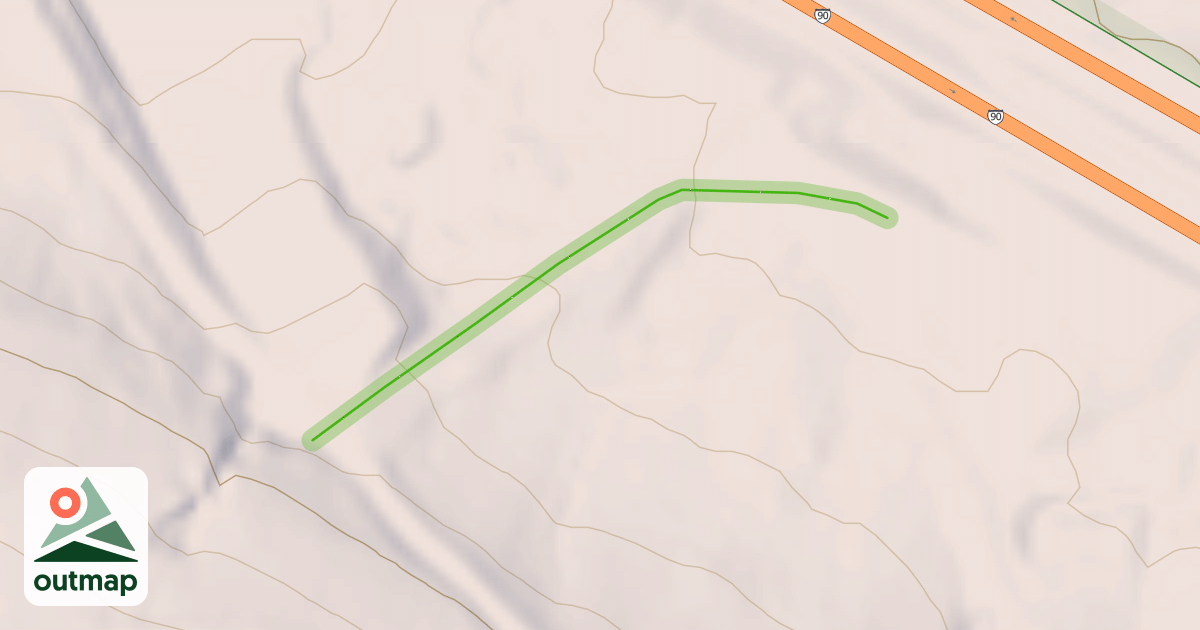 Map of Rocky Road
