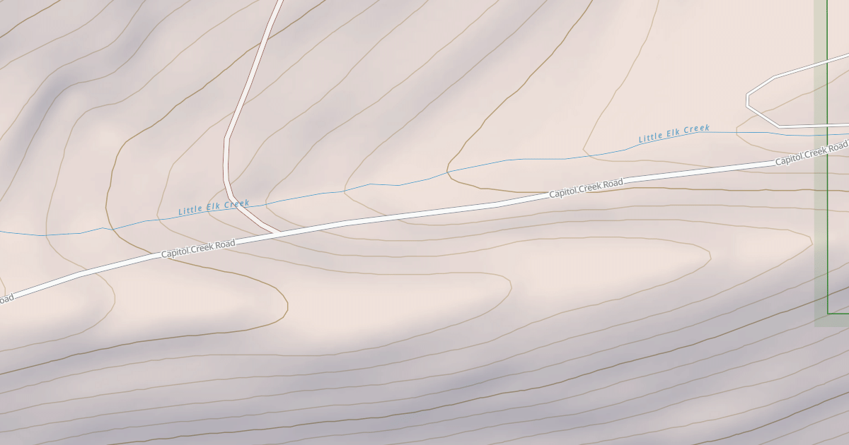 Map preview of CAPITOL CREEK