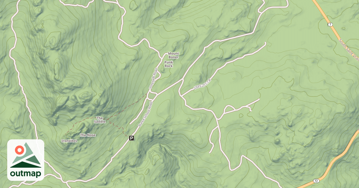 Map of BUNCE SCHOOL