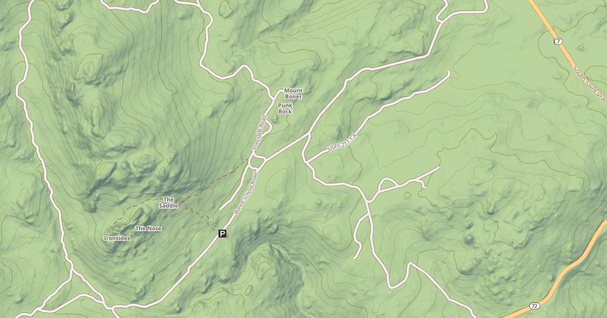 Map preview of BUNCE SCHOOL