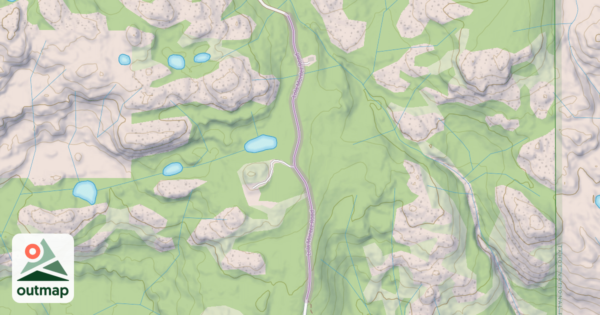 Map of Lola Montez Road
