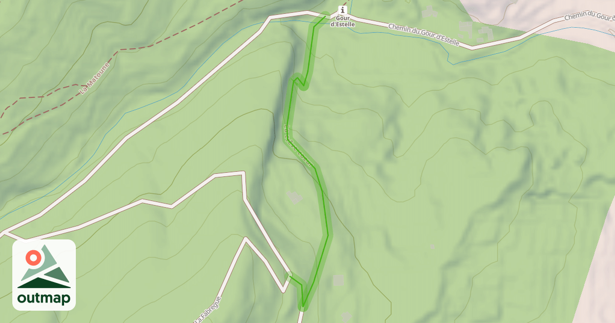 Map of La crêve coeur