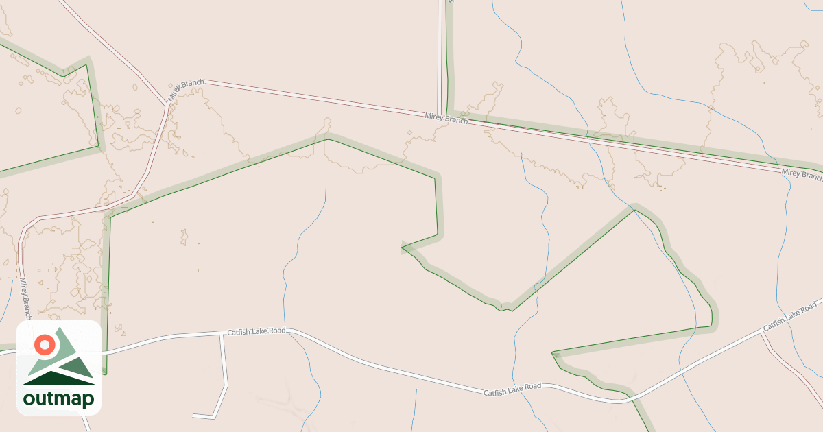 Map of MIREY BRANCH