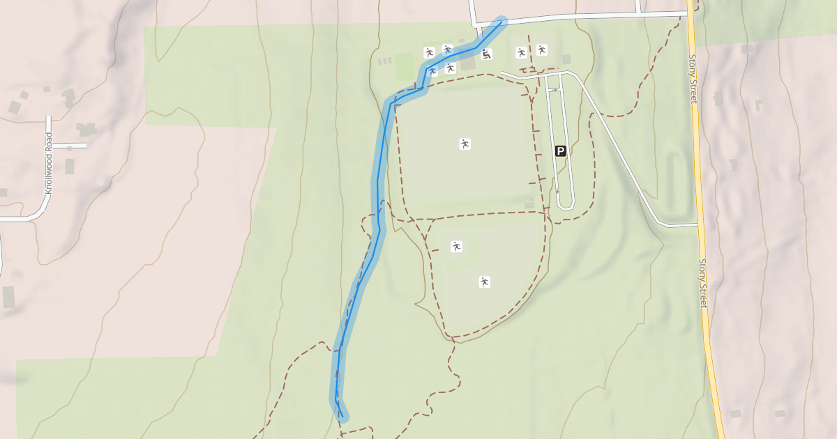 Map preview of W Trail