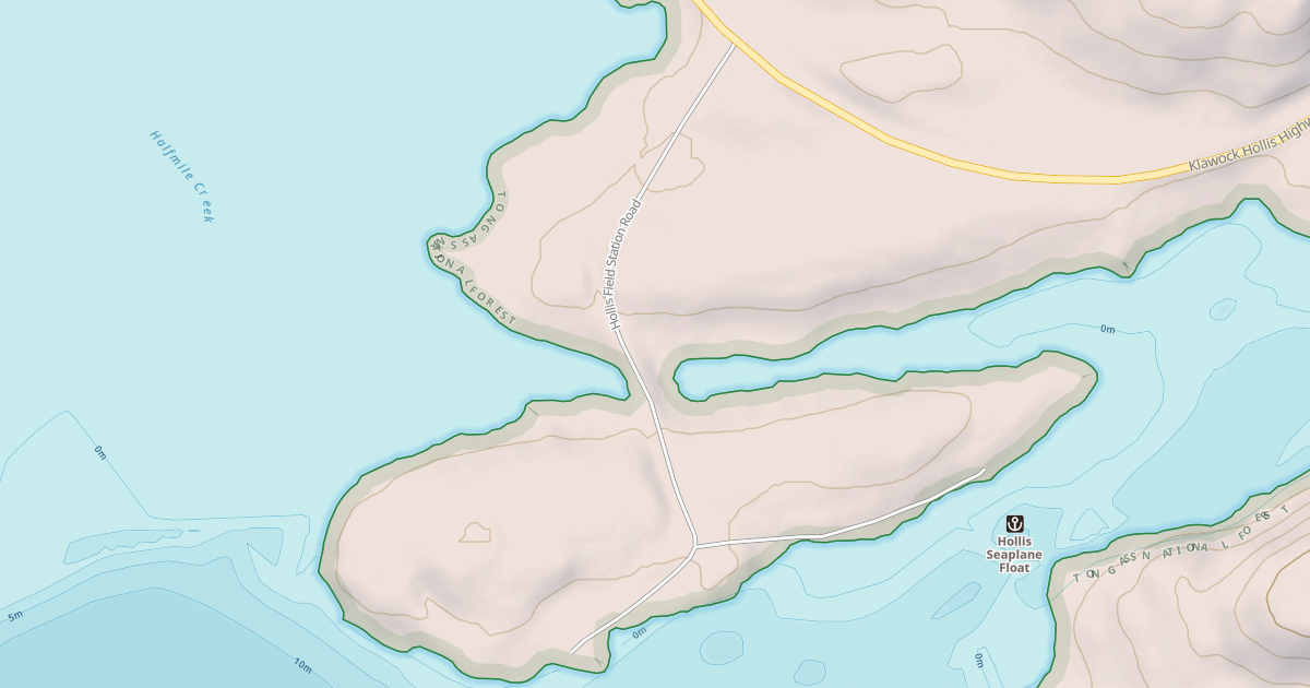 Map preview of HOLLIS FIELD STATION TTF