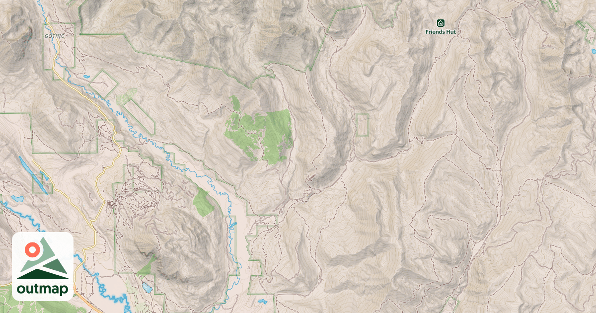 Map of BRUSH CREEK