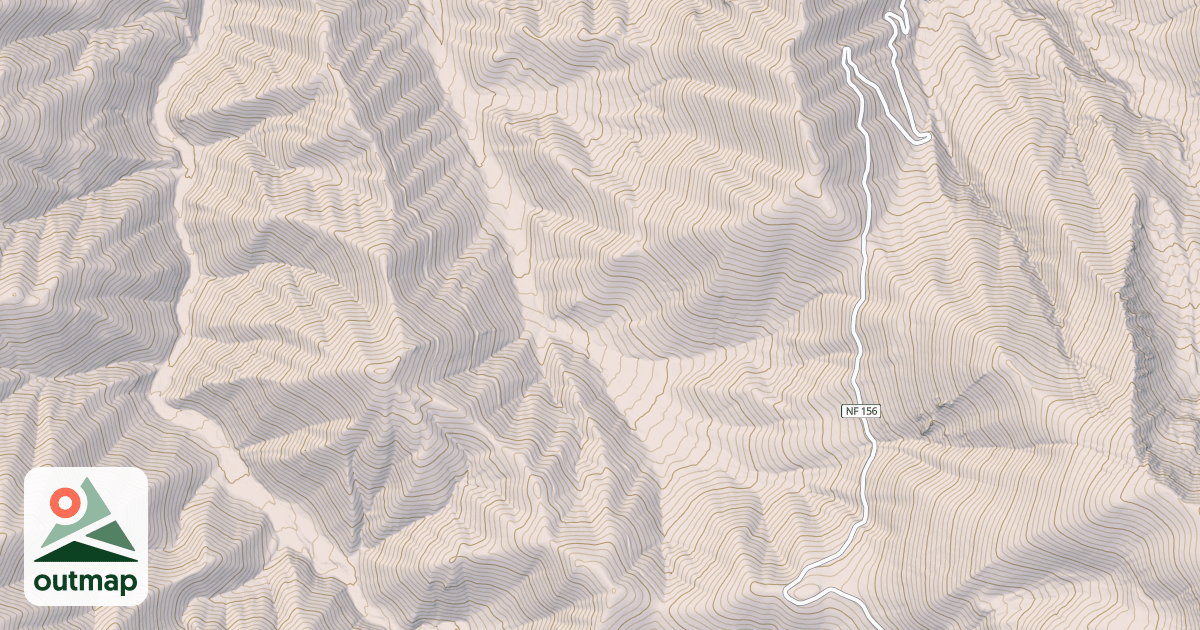 Map of BUCK CREEK