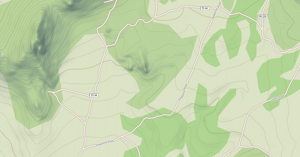 Map preview of POWERLINE