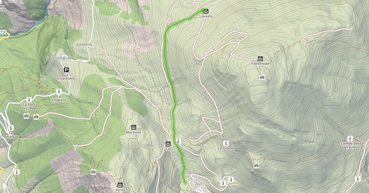 Map preview of Col