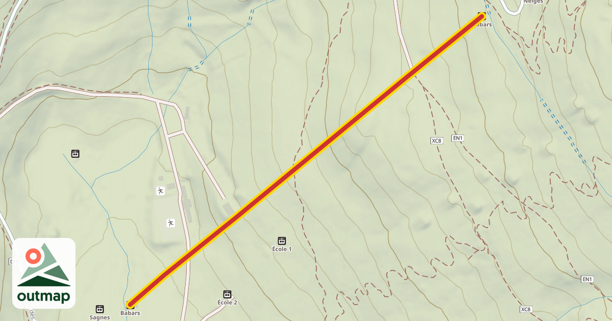Map of Babars