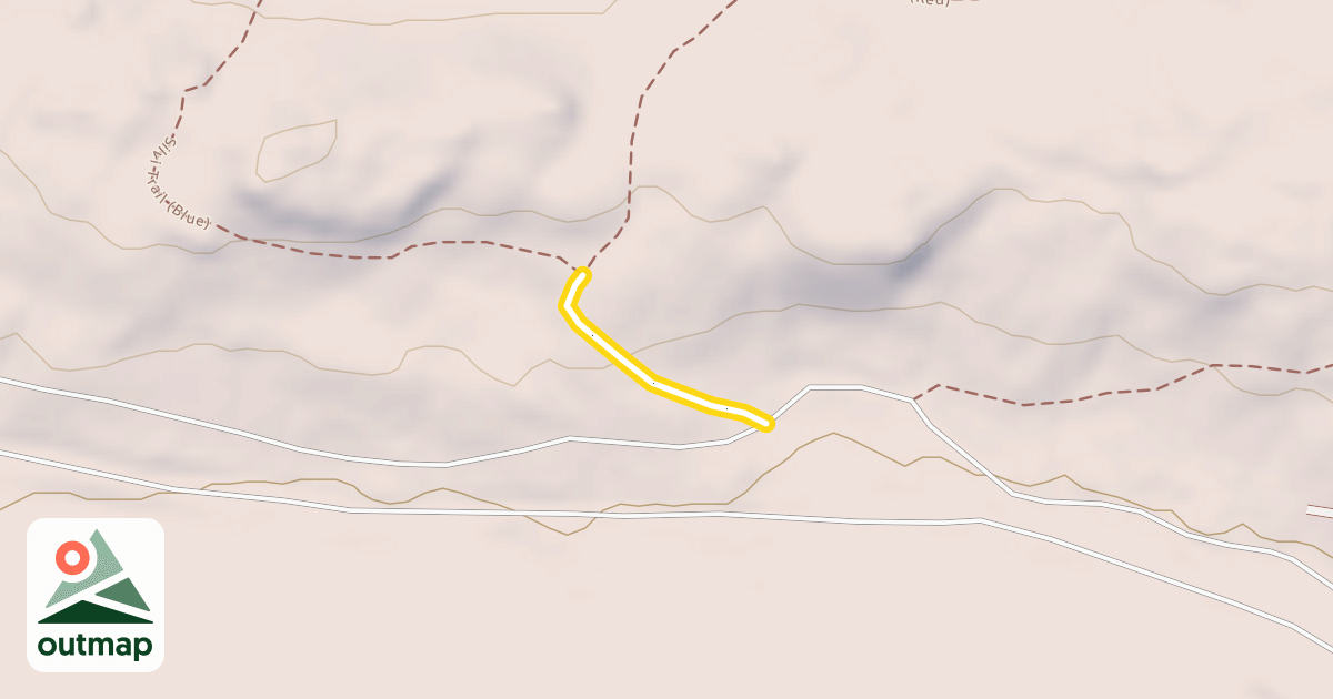 Map of Silvi Trail (Blue)