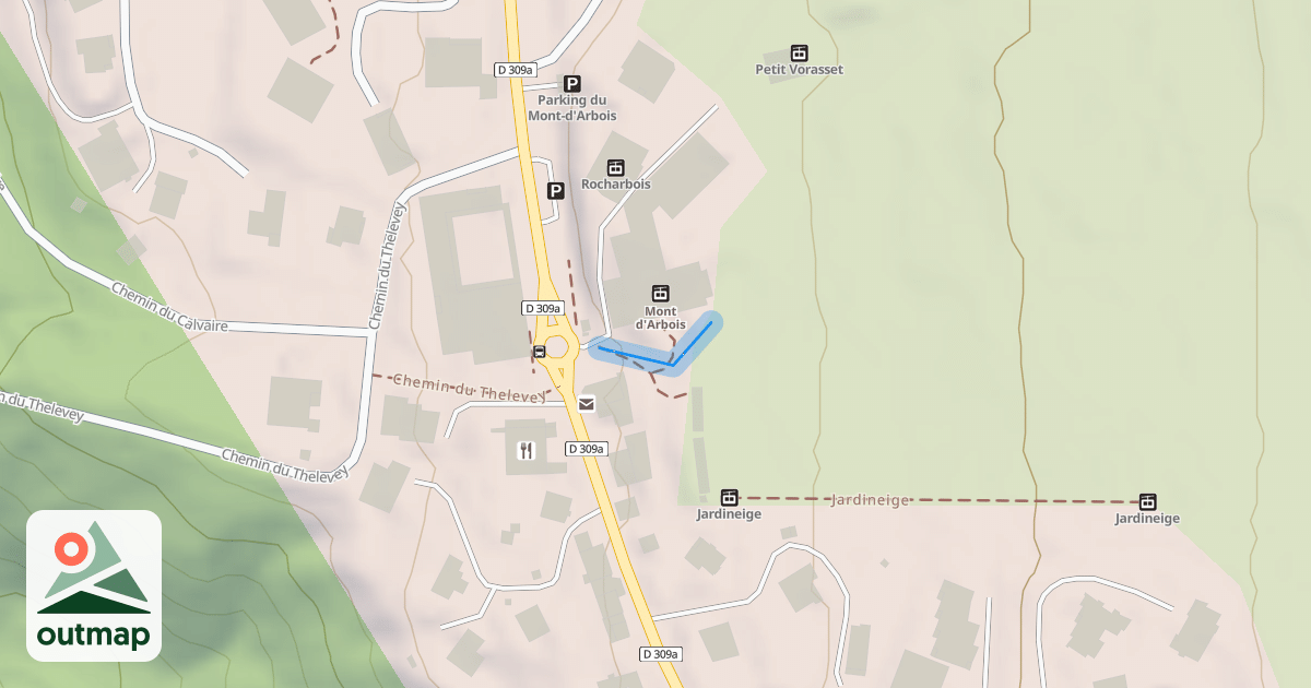 Map of Calvaire