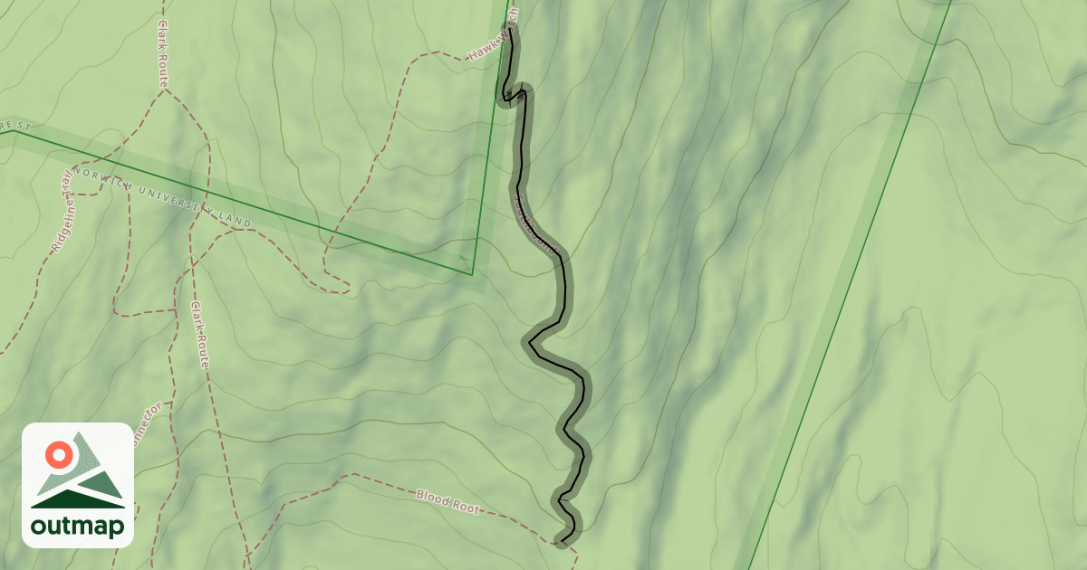 Map of Southbound